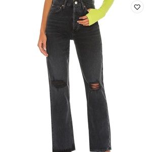 Black Agolde Jeans Size 27 - So cute and never worn